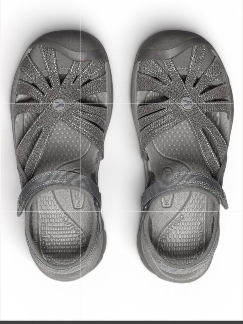 KEEN Women's Rose sandals Gray 7.5 - Picture 8 of 8